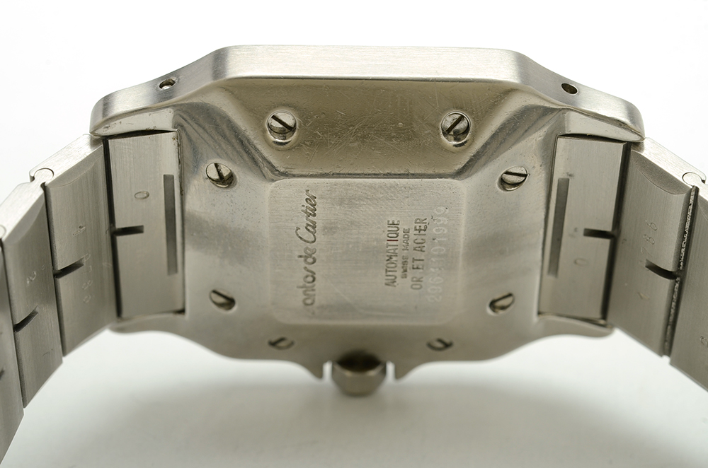 Cartier Santos Date 18K and Stainless Steel Automatic Watch