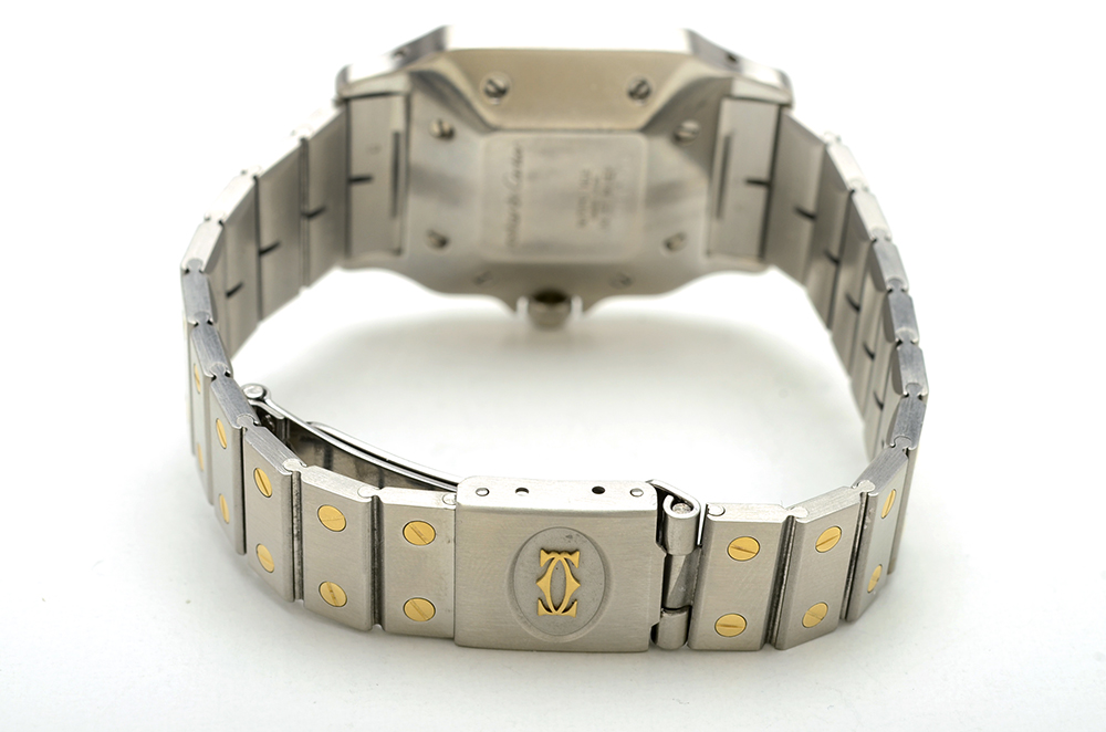 Cartier Santos Date 18K and Stainless Steel Automatic Watch