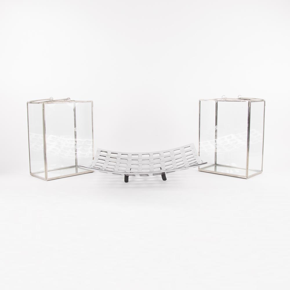 Glass and Metal Decor