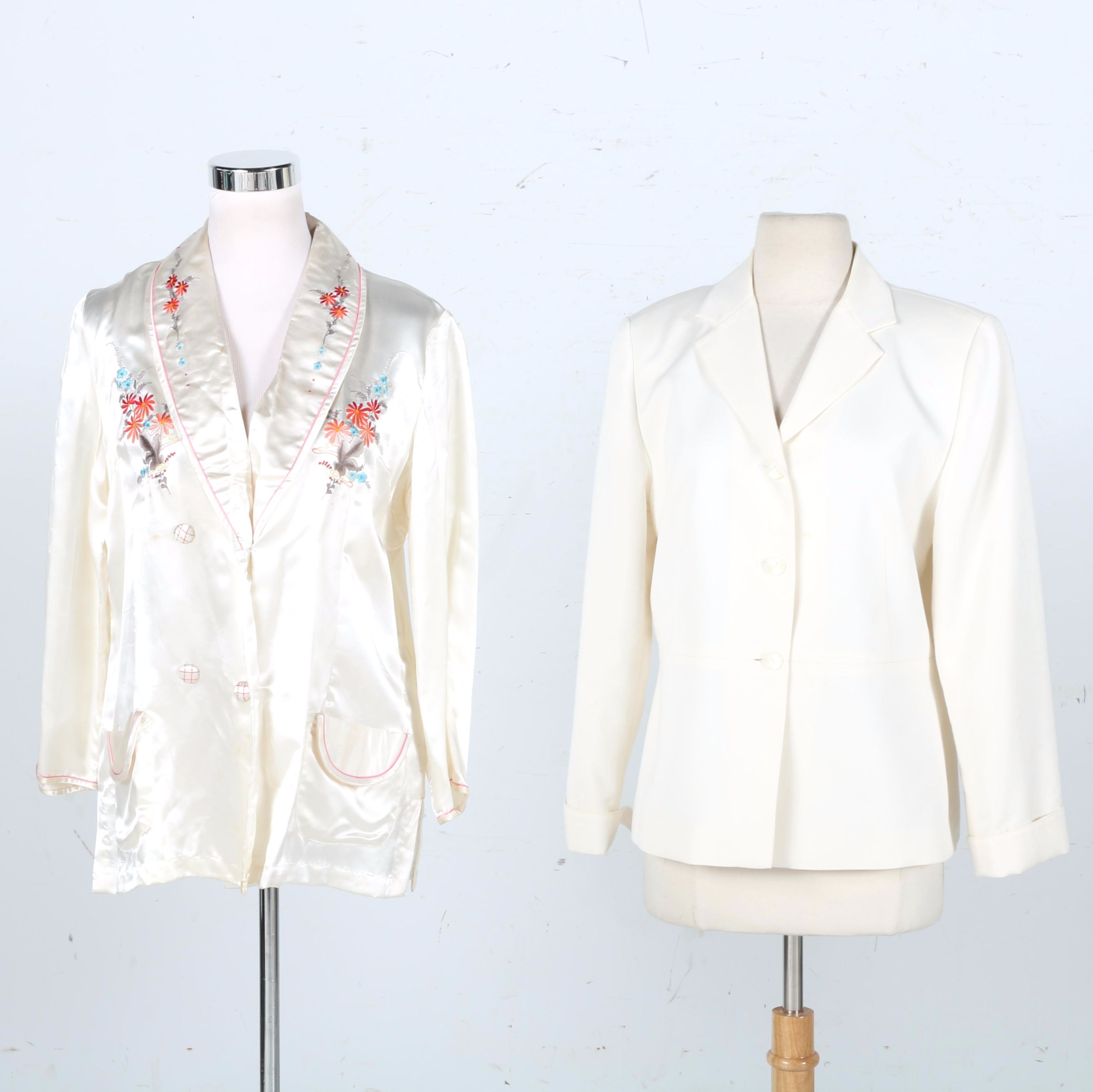 Women's Pendleton Jacket and Vintage Golden Bee Housecoat