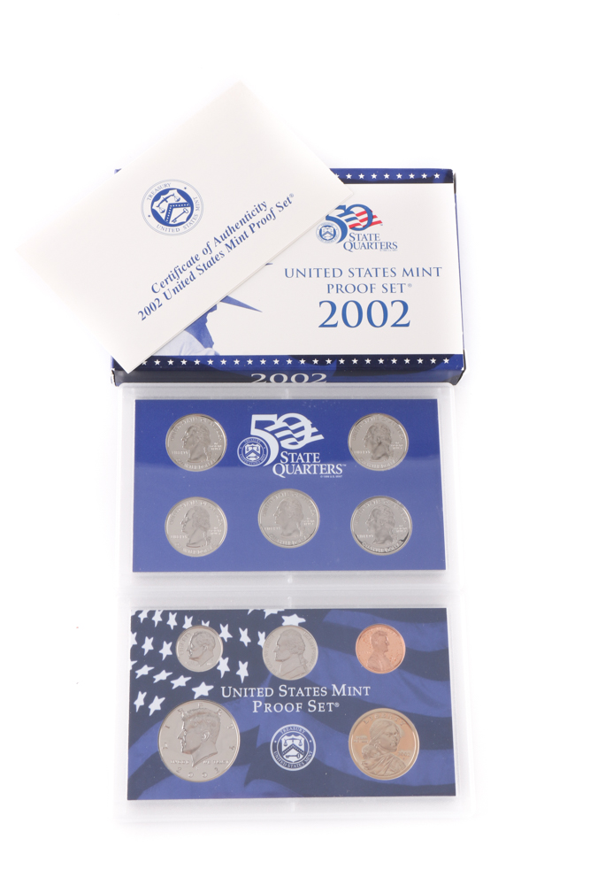 Eleven U.S. Mint Proof Sets