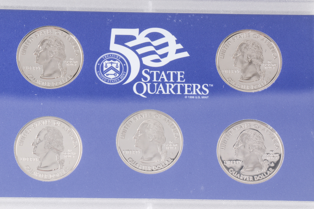 Eleven U.S. Mint Proof Sets
