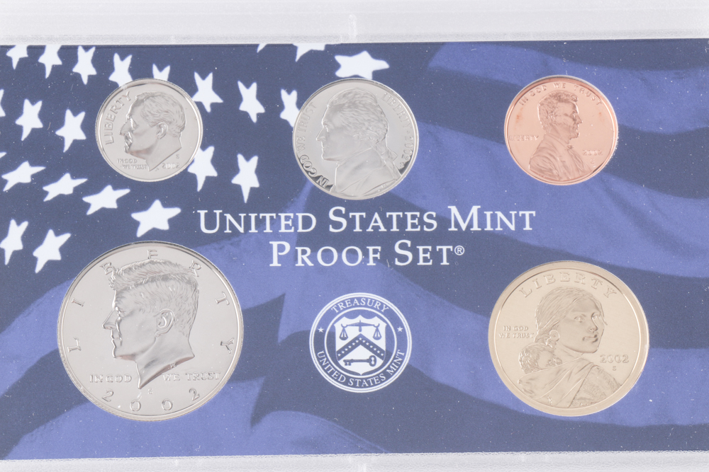 Eleven U.S. Mint Proof Sets