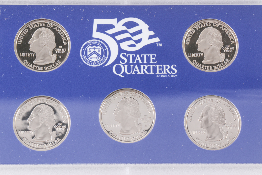 Eleven U.S. Mint Proof Sets