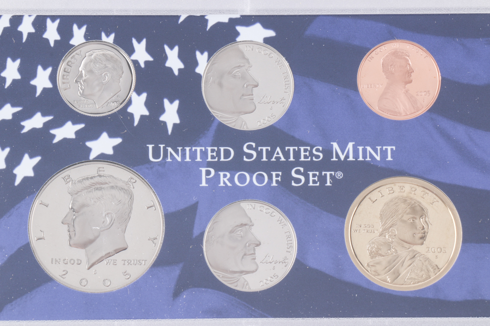 Eleven U.S. Mint Proof Sets