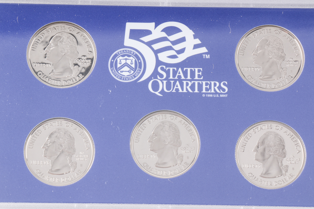 Eleven U.S. Mint Proof Sets