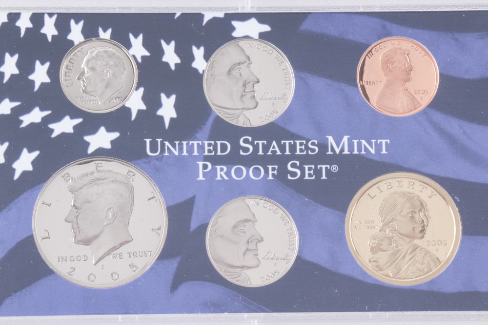 Eleven U.S. Mint Proof Sets