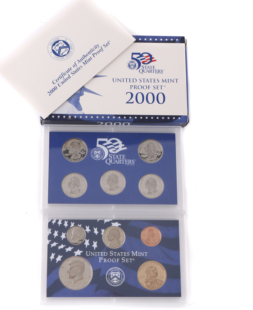 Eleven U.S. Mint Proof Sets