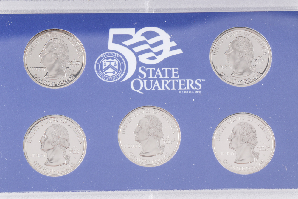 Eleven U.S. Mint Proof Sets