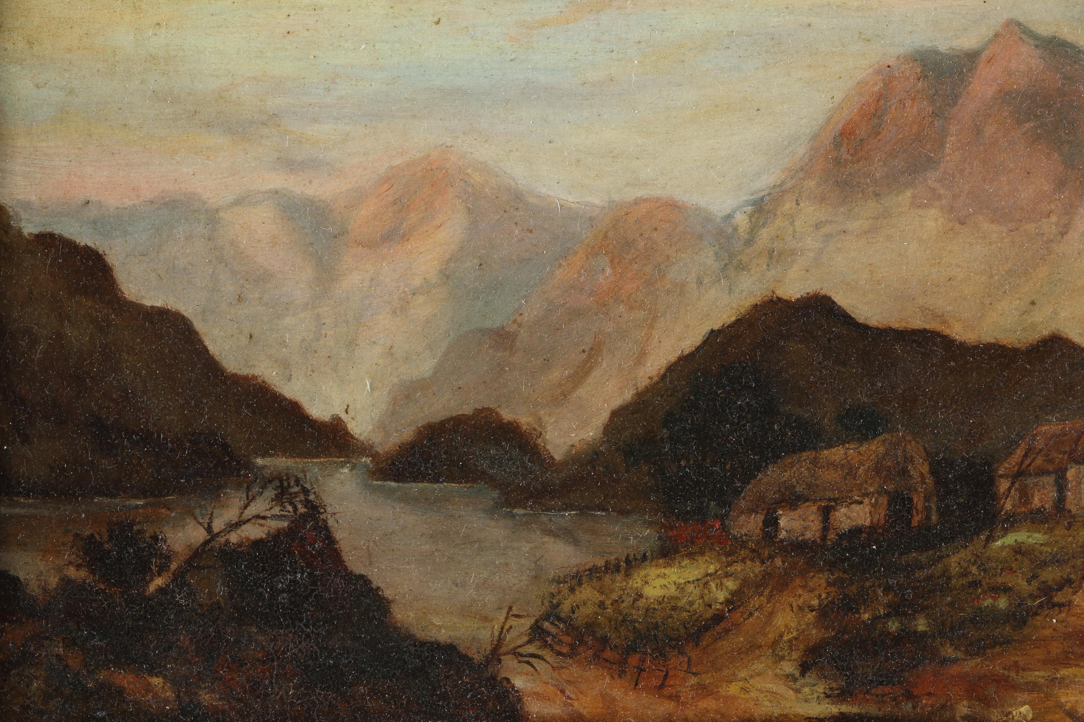 Oil on Board Landscape Painting