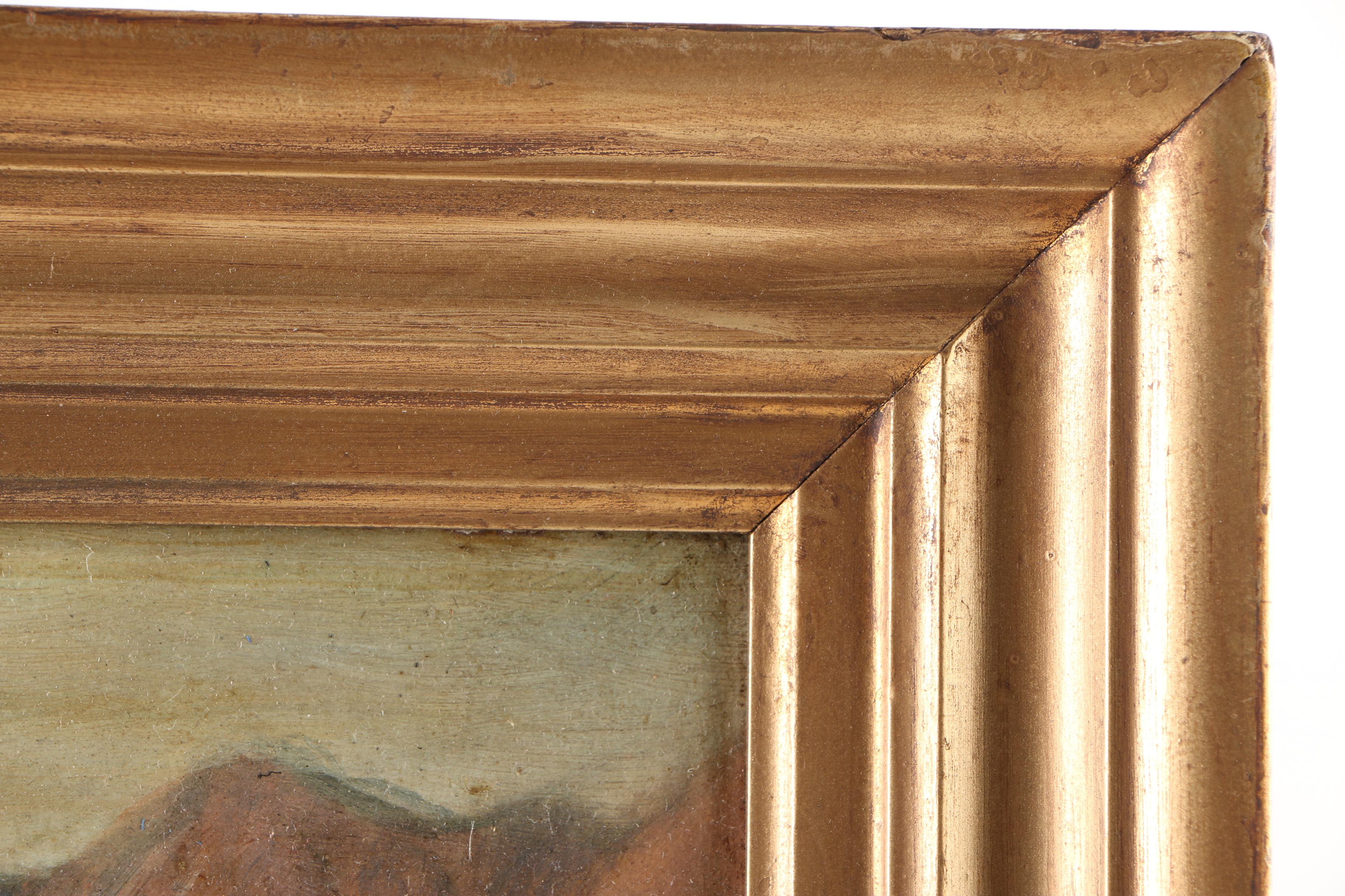 Oil on Board Landscape Painting