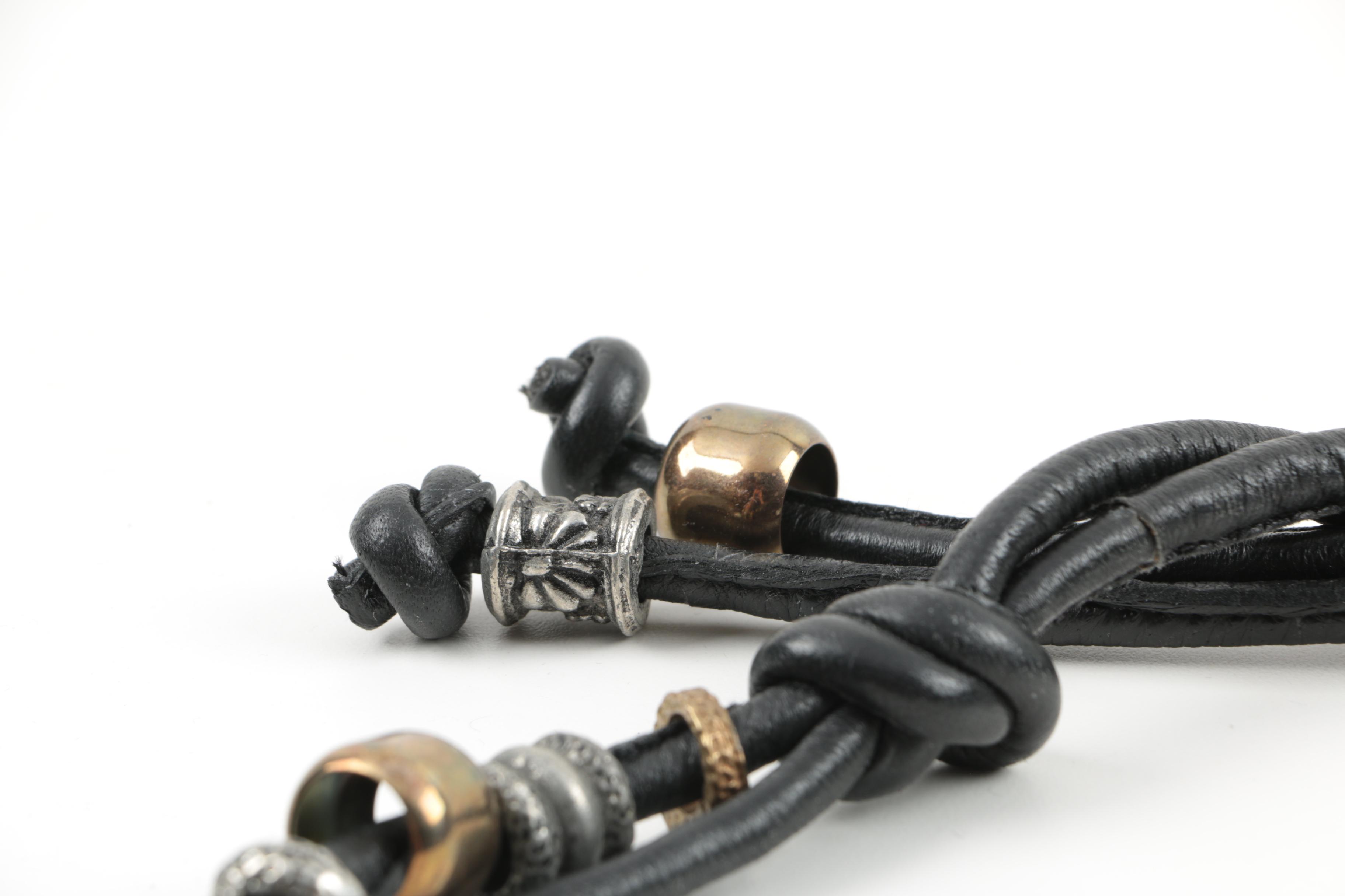 Belts Including Braiding and Beads