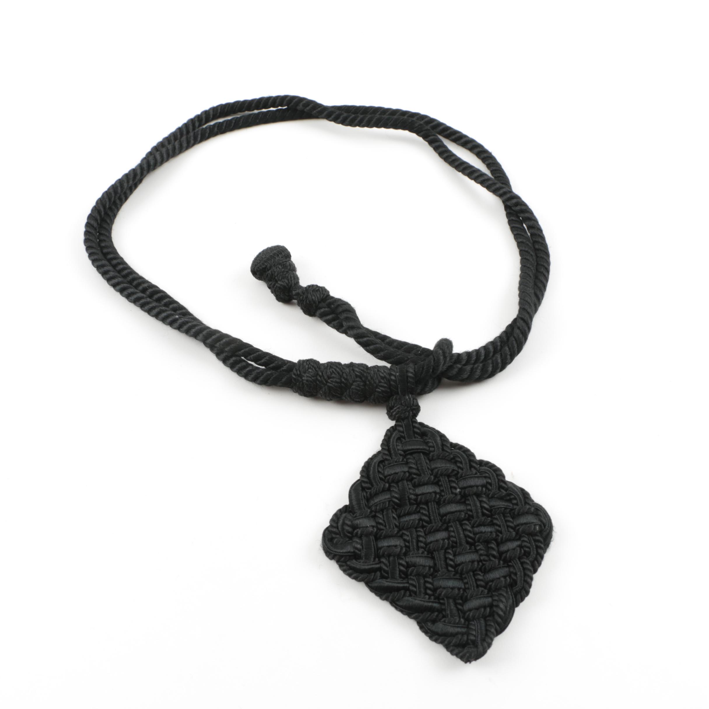 Belts Including Braiding and Beads