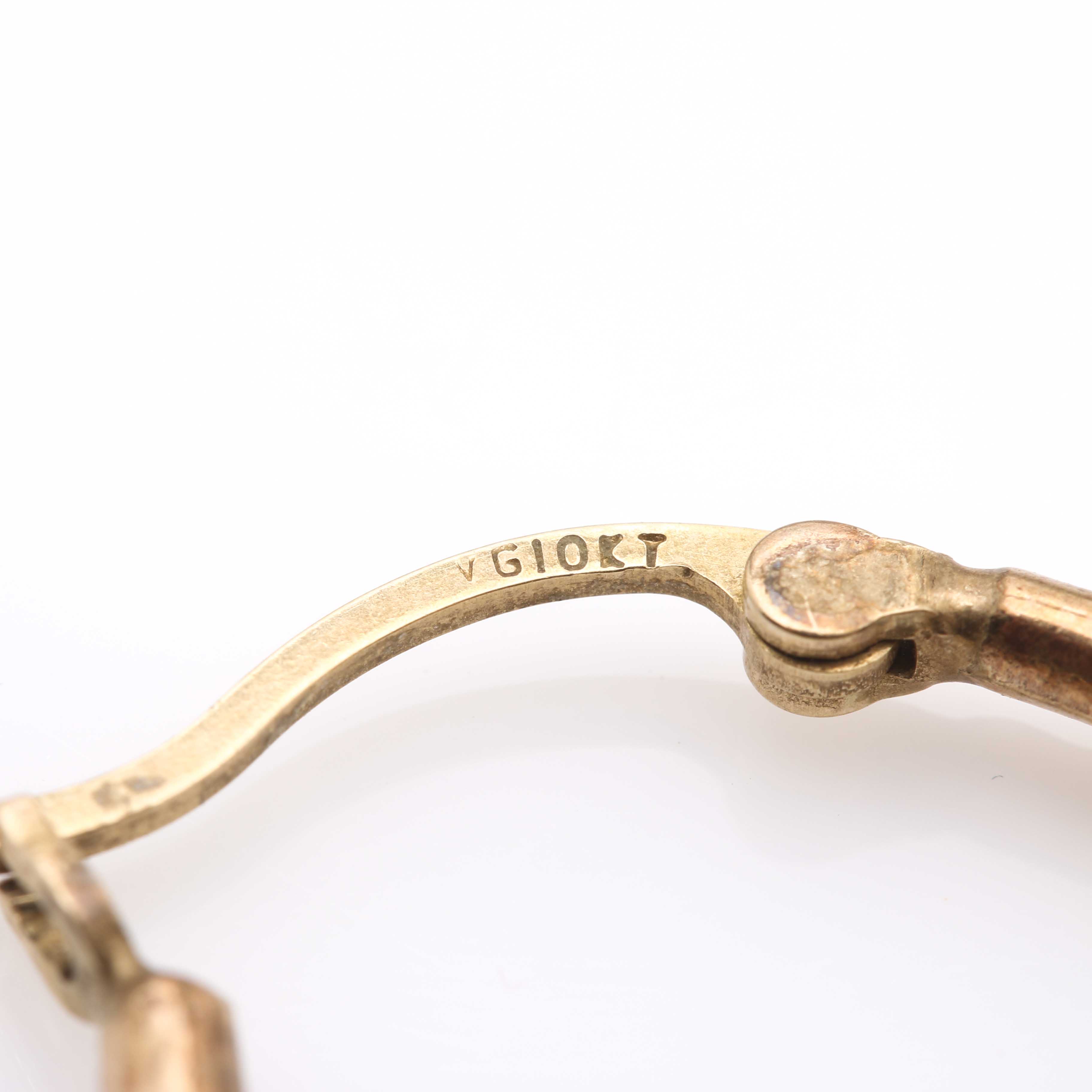 10K Yellow Gold Hoop Earrings