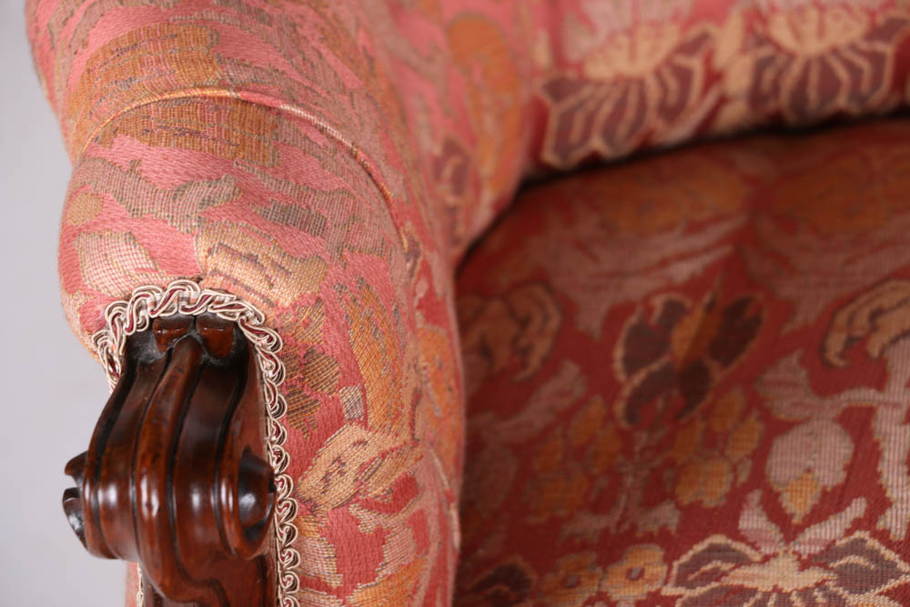 Circa 1850 Rococo Revival Parlor Sofa in the Manner of J. Belter