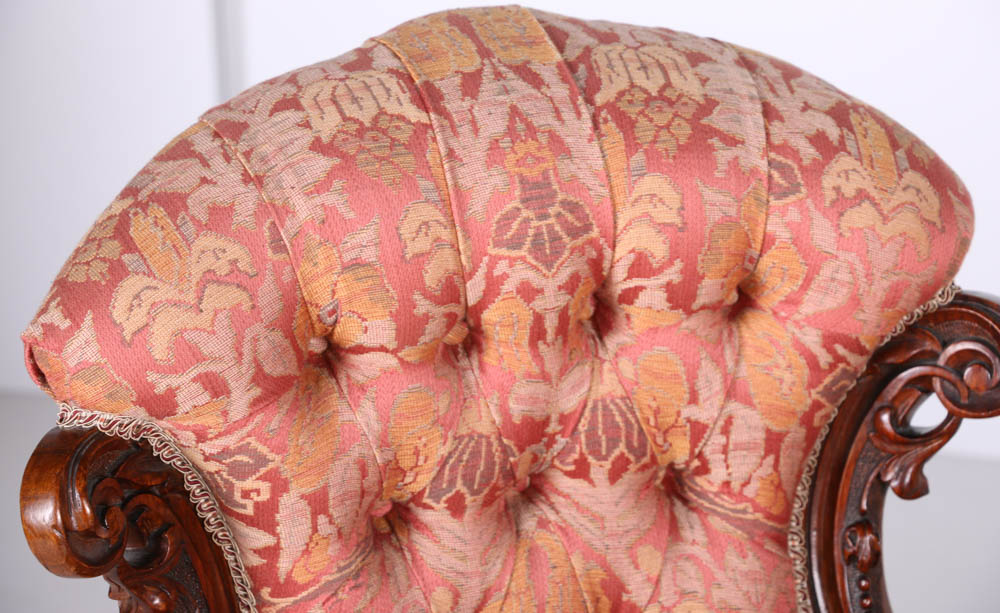 Circa 1850 Rococo Revival Parlor Sofa in the Manner of J. Belter