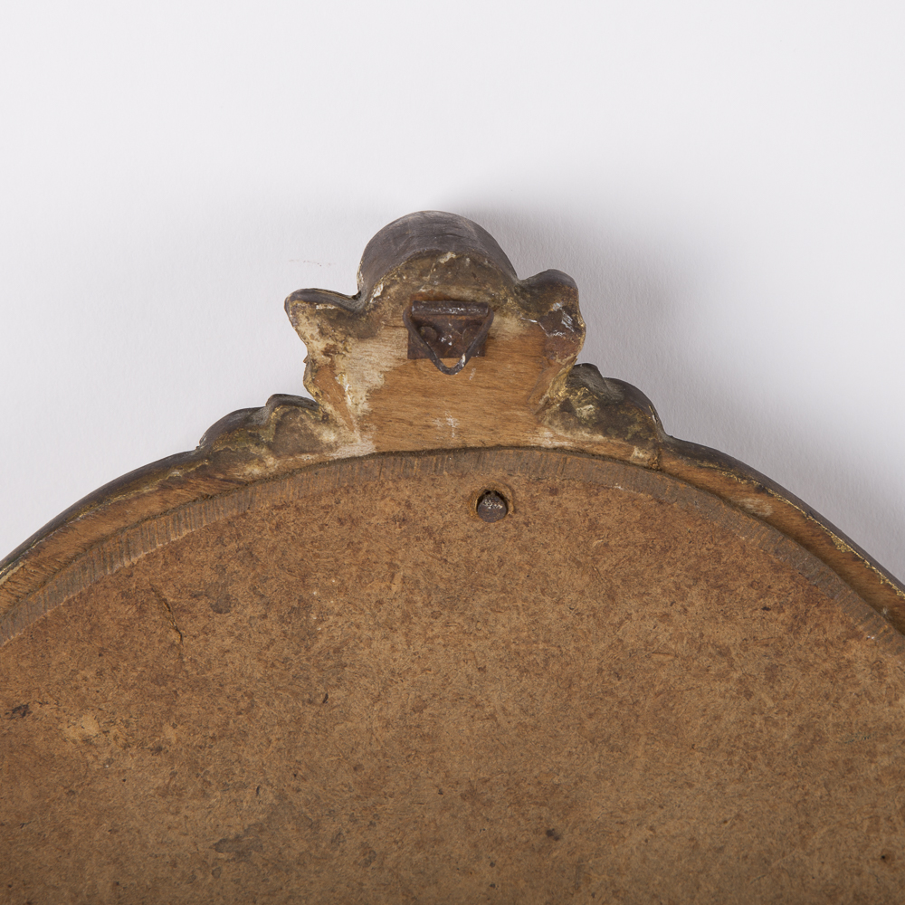 Antique Ornate Wall Mirrors With Figural Silhouettes