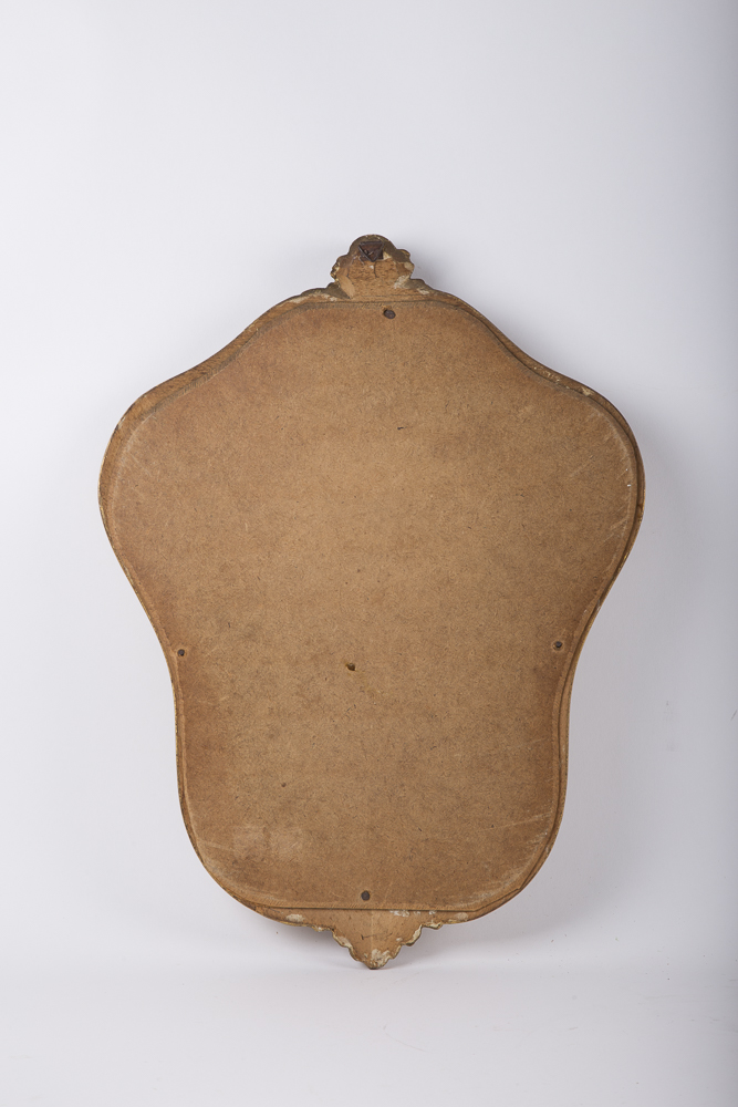 Antique Ornate Wall Mirrors With Figural Silhouettes