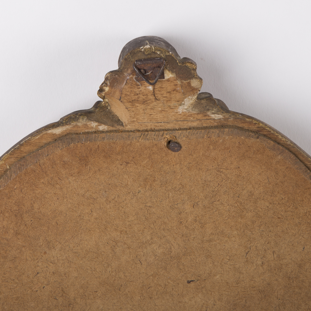 Antique Ornate Wall Mirrors With Figural Silhouettes