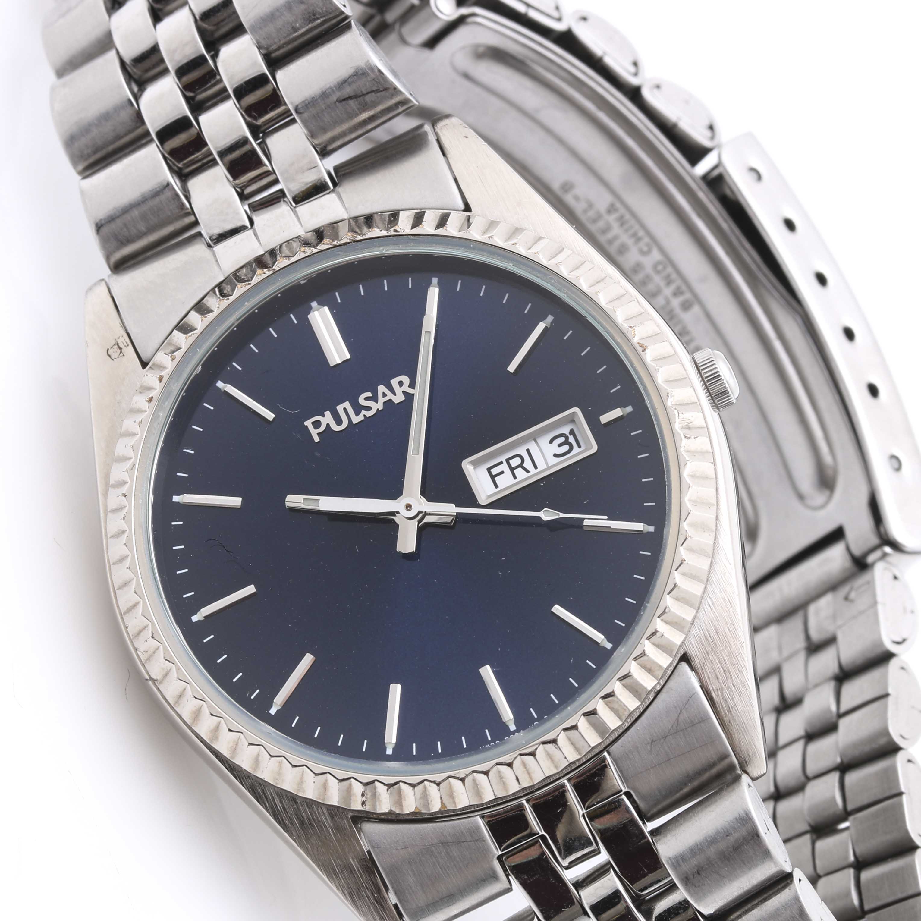 Men's Pulsar Day and Date Watch