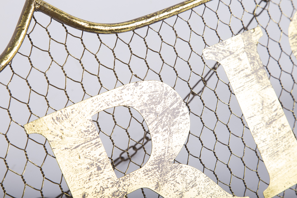 Paris Metal Wall Sign