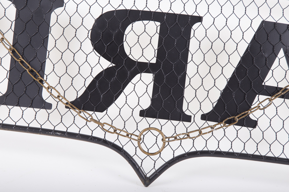 Paris Metal Wall Sign