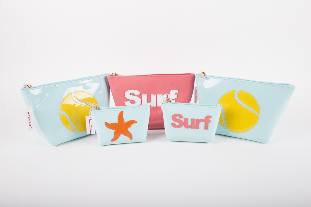 Lolo Beach Themed Cosmetic Bags