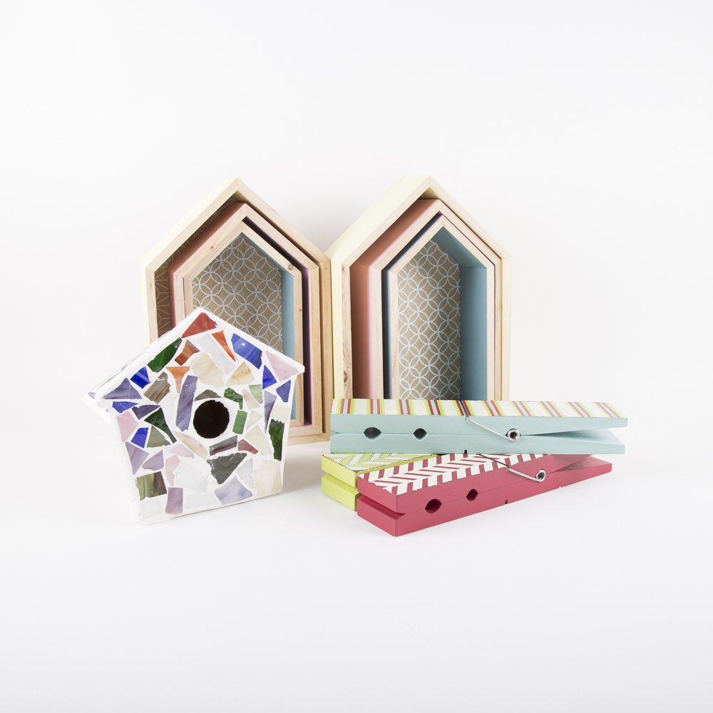 Bright Wooden Home Decor