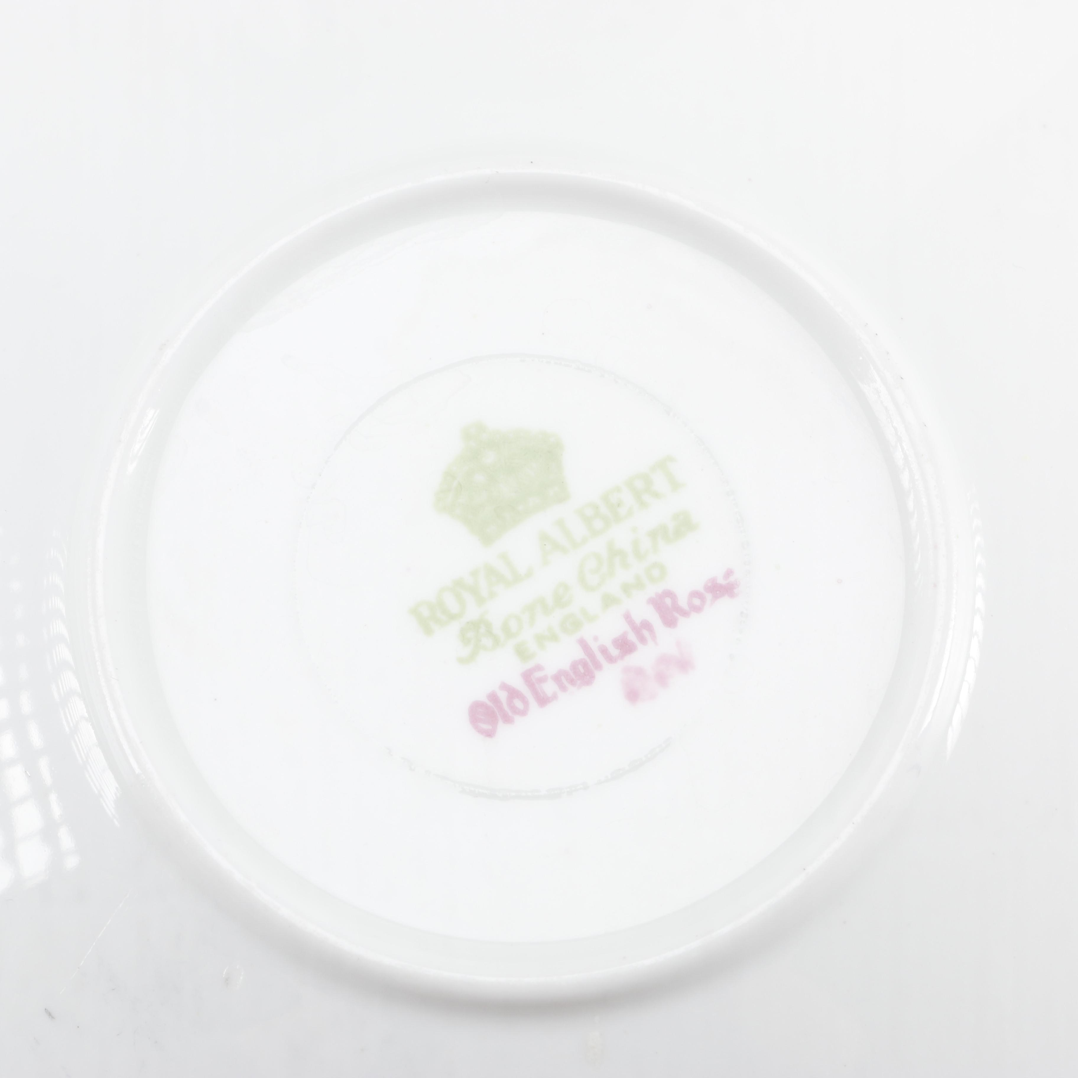 Porcelain Tableware Featuring Royal Albert and Royal Crown Derby