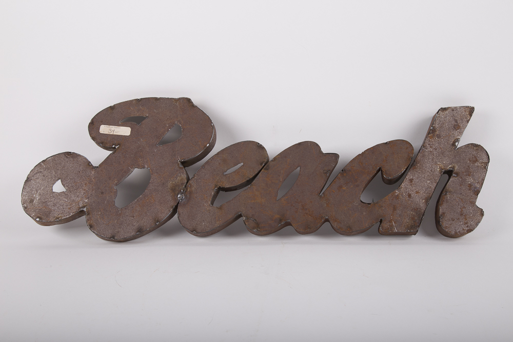 Welded Metal Wall Signs