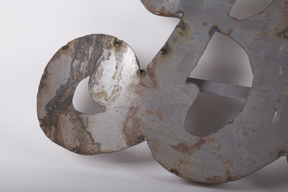 Welded Metal Wall Signs