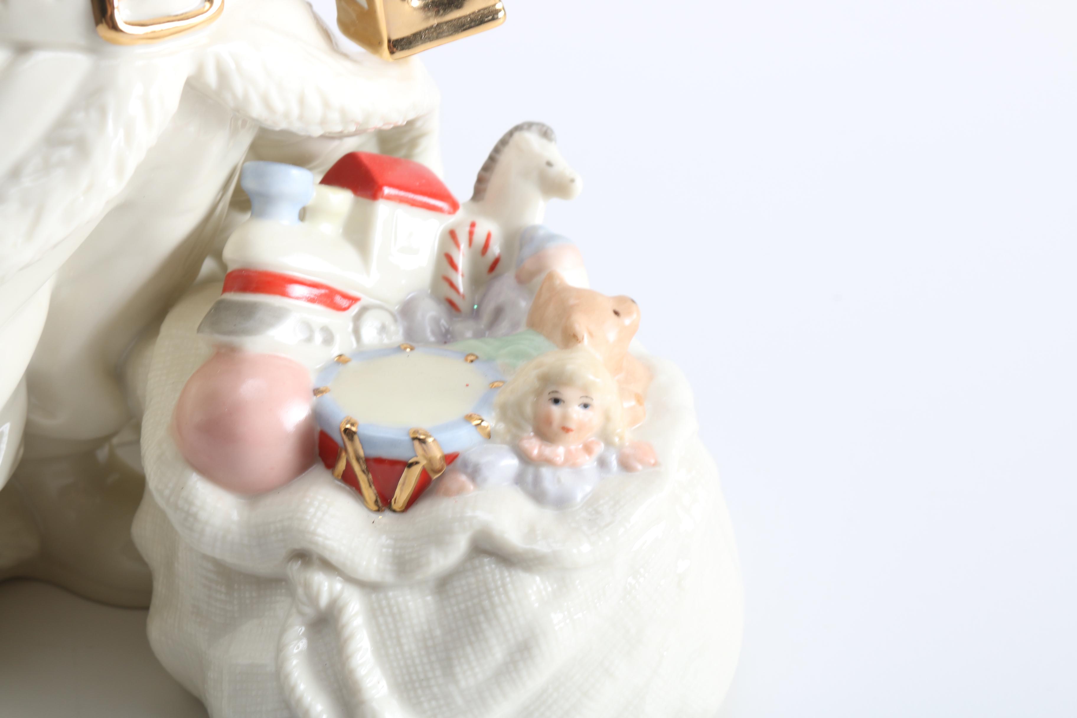 Vintage Limited Edition Lenox Classics Santa Figurine