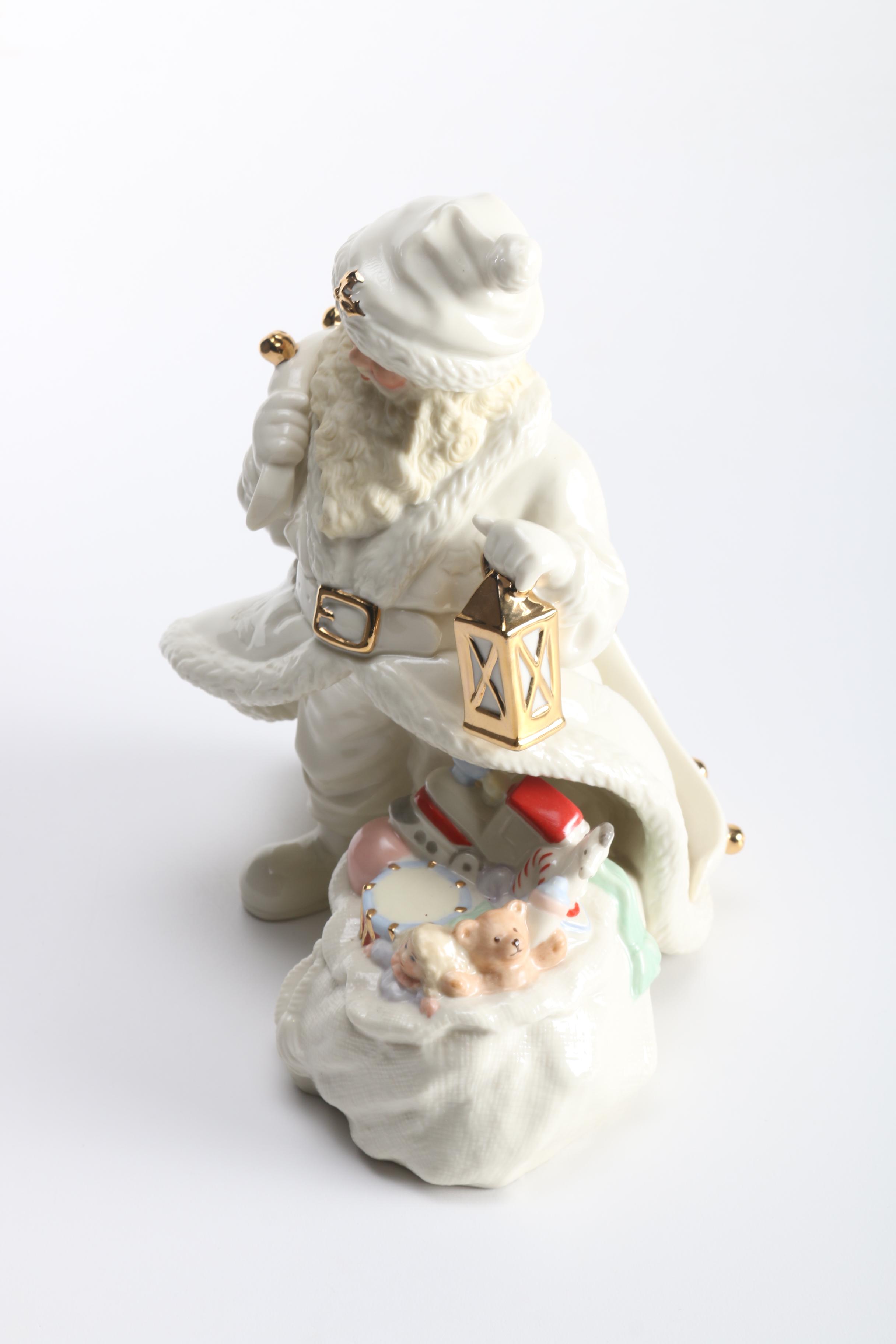 Vintage Limited Edition Lenox Classics Santa Figurine