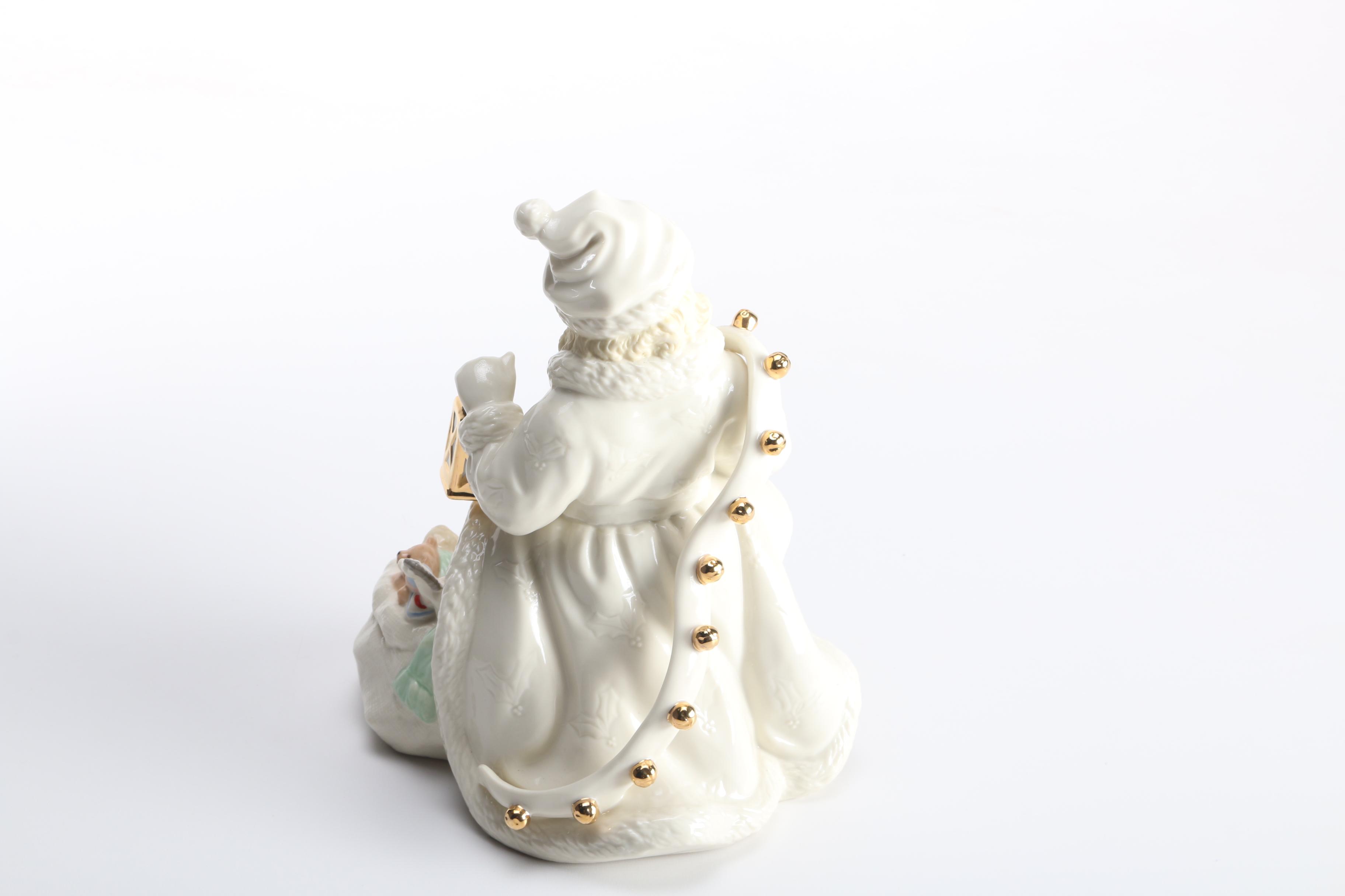 Vintage Limited Edition Lenox Classics Santa Figurine