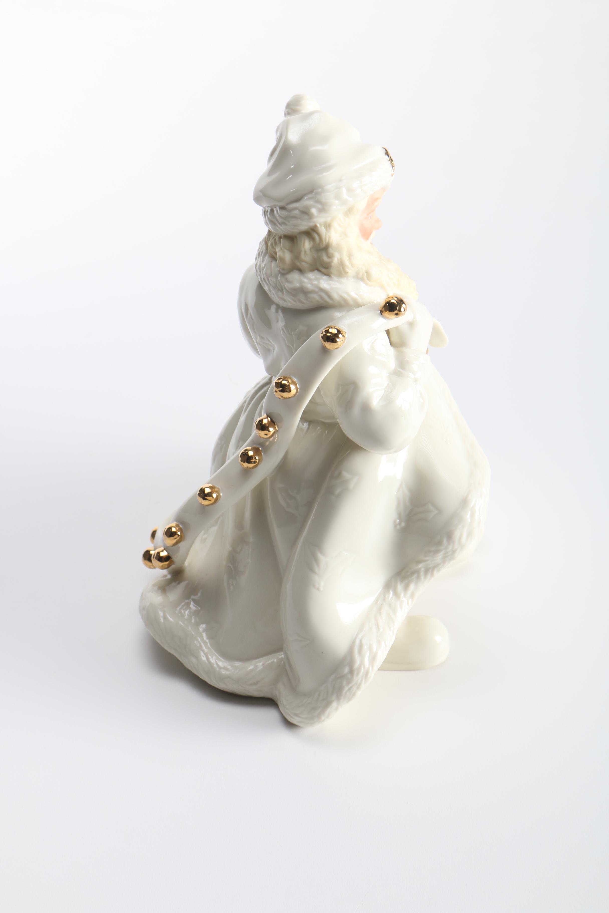 Vintage Limited Edition Lenox Classics Santa Figurine