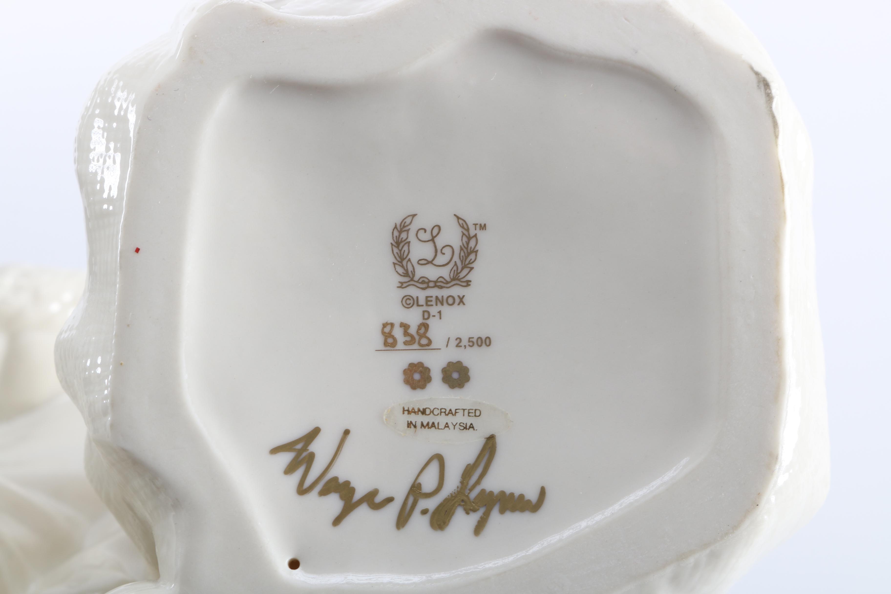 Vintage Limited Edition Lenox Classics Santa Figurine