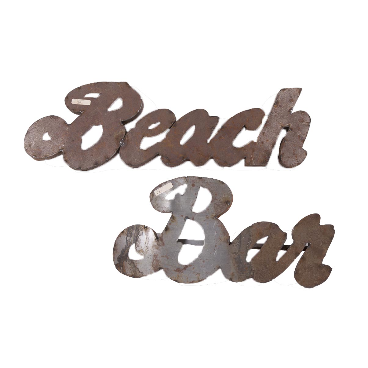 Welded Metal Wall Signs