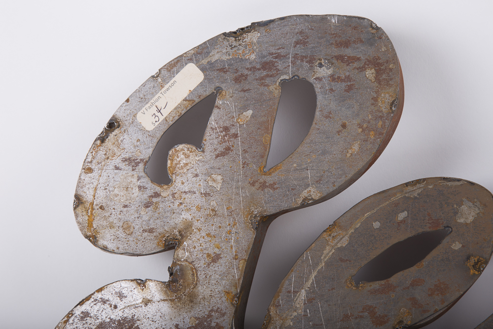 Welded Metal Wall Signs