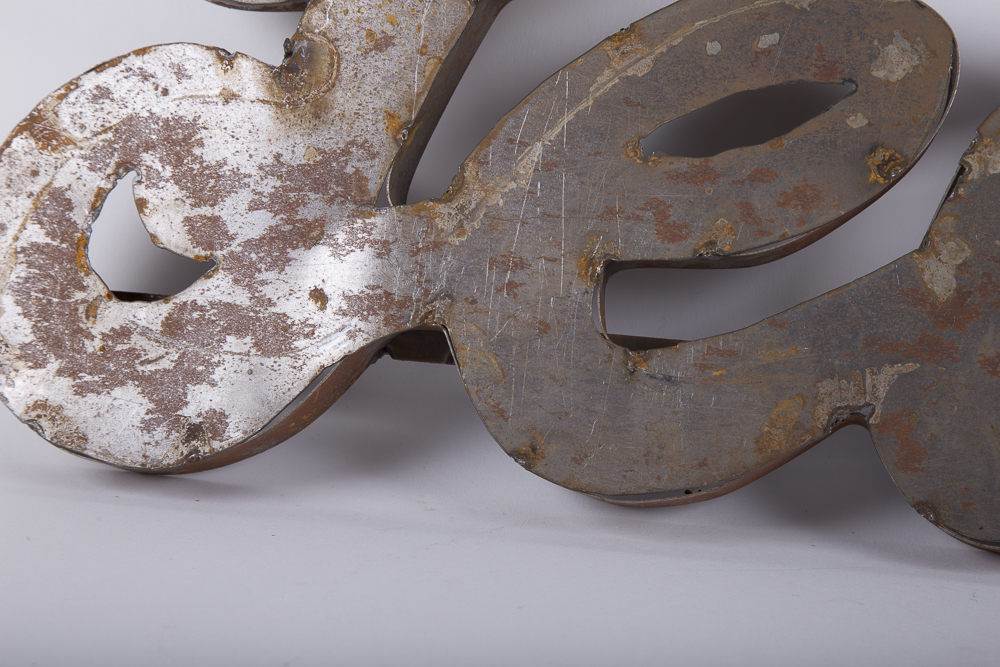 Welded Metal Wall Signs