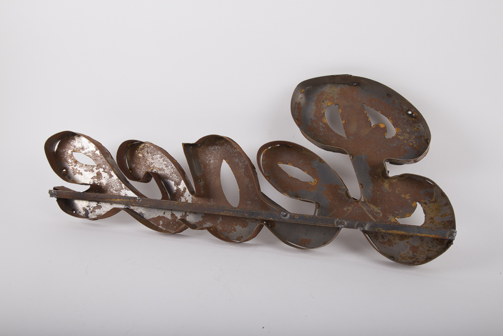 Welded Metal Wall Signs