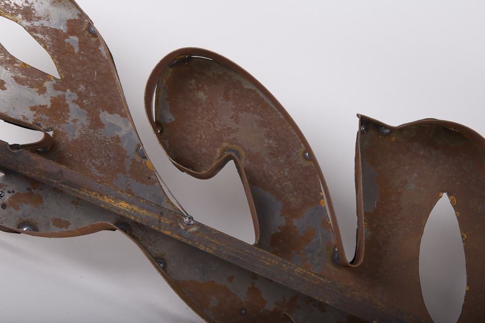 Welded Metal Wall Signs