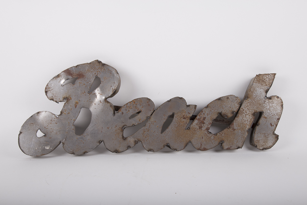 Welded Metal Wall Signs