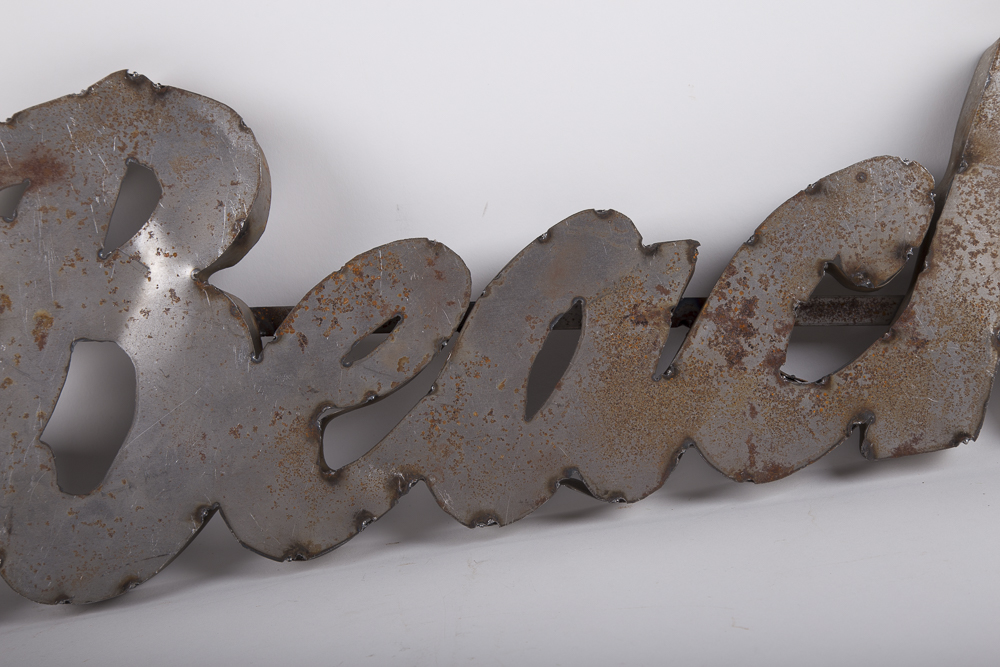 Welded Metal Wall Signs