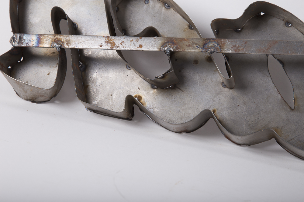 Welded Metal Wall Signs