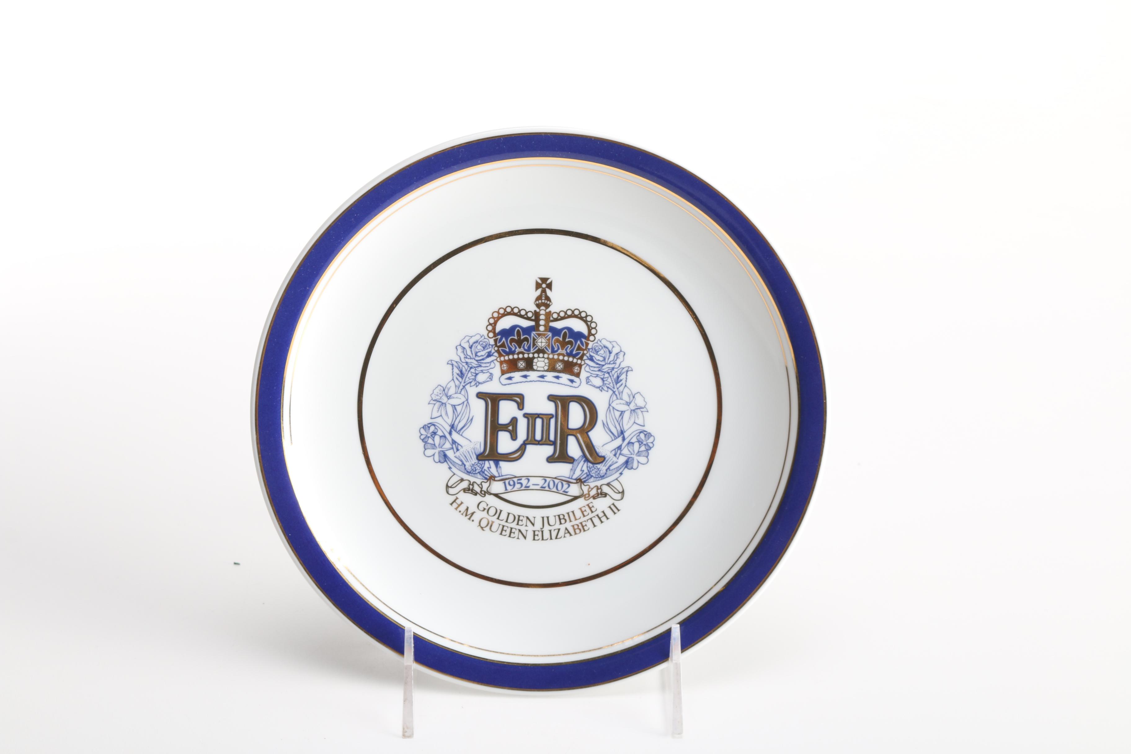 Golden Jubilee Commemorative Plate