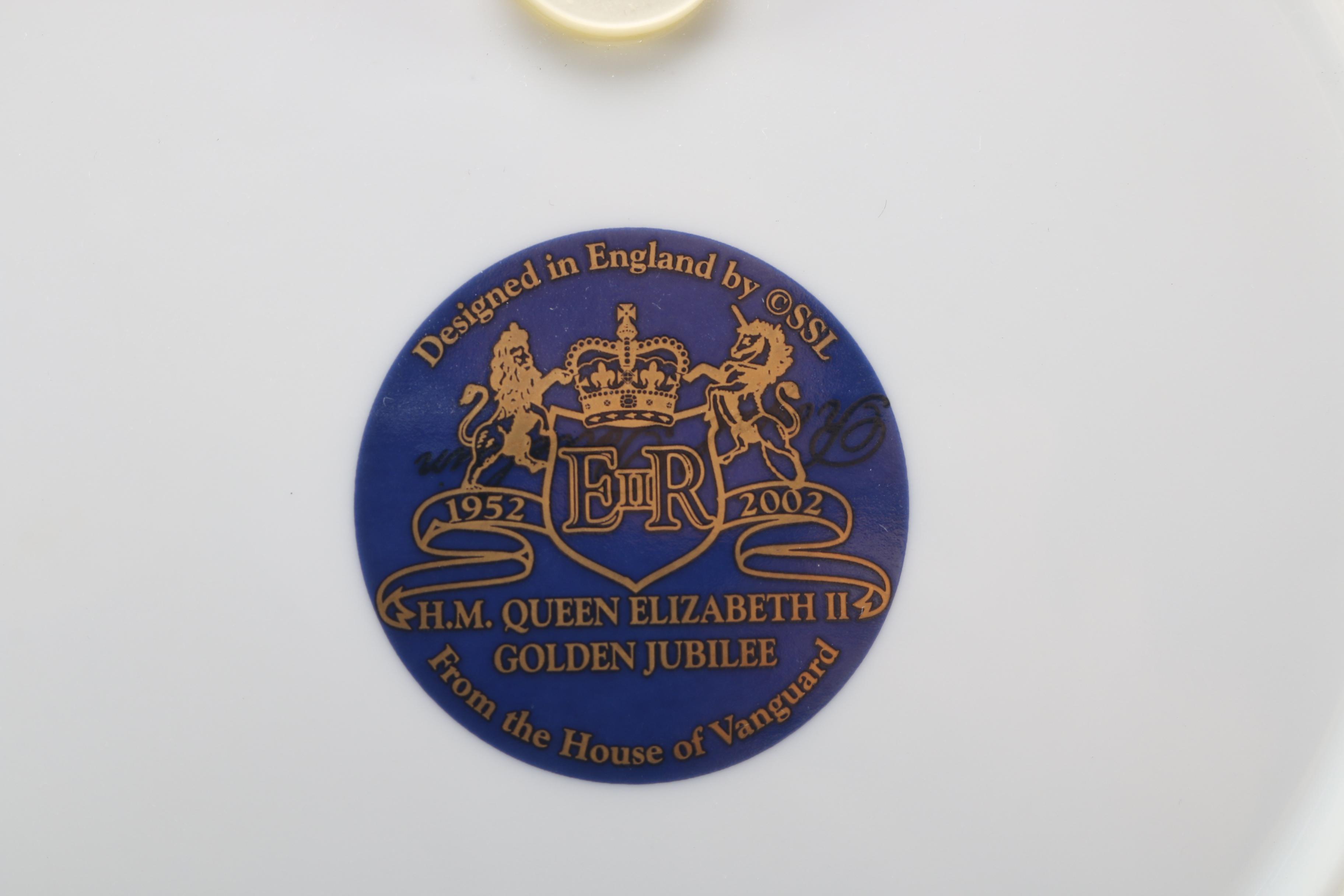Golden Jubilee Commemorative Plate