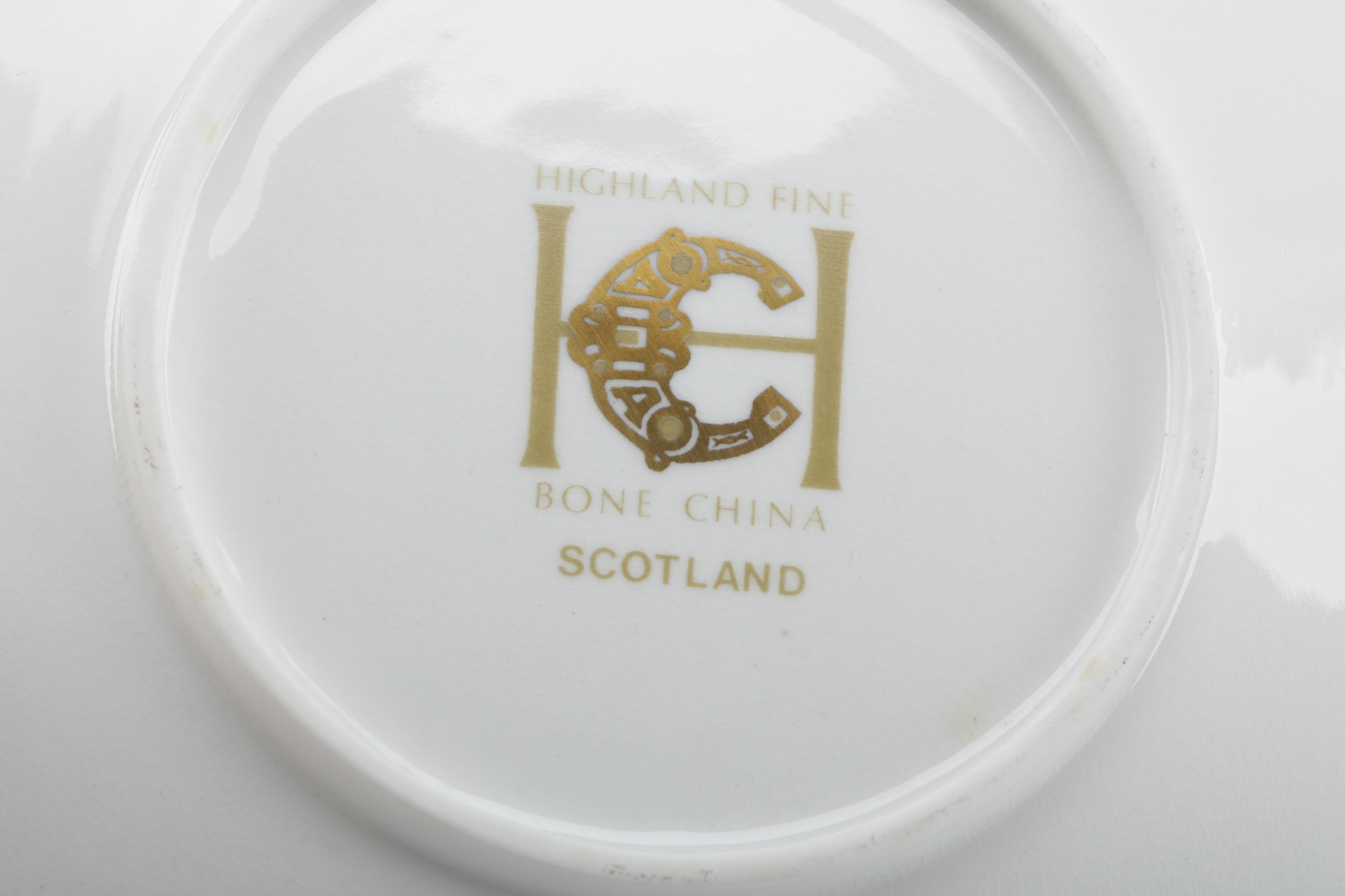 Scottish Highland Fine Bone China