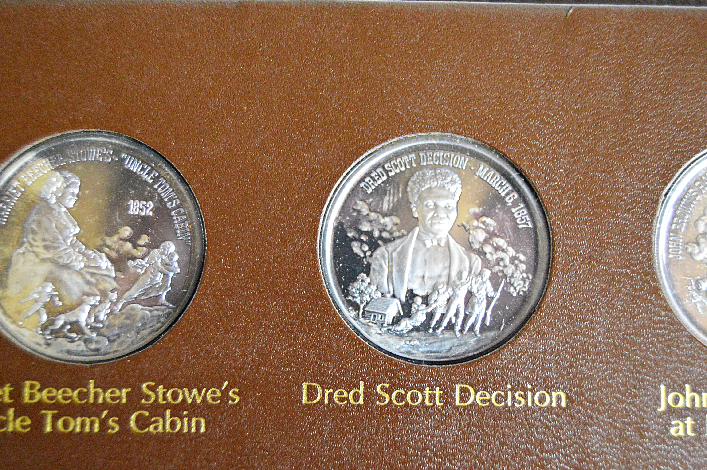 1971 Lincoln Mint "The History of The Civil War" 37 Silver Coins