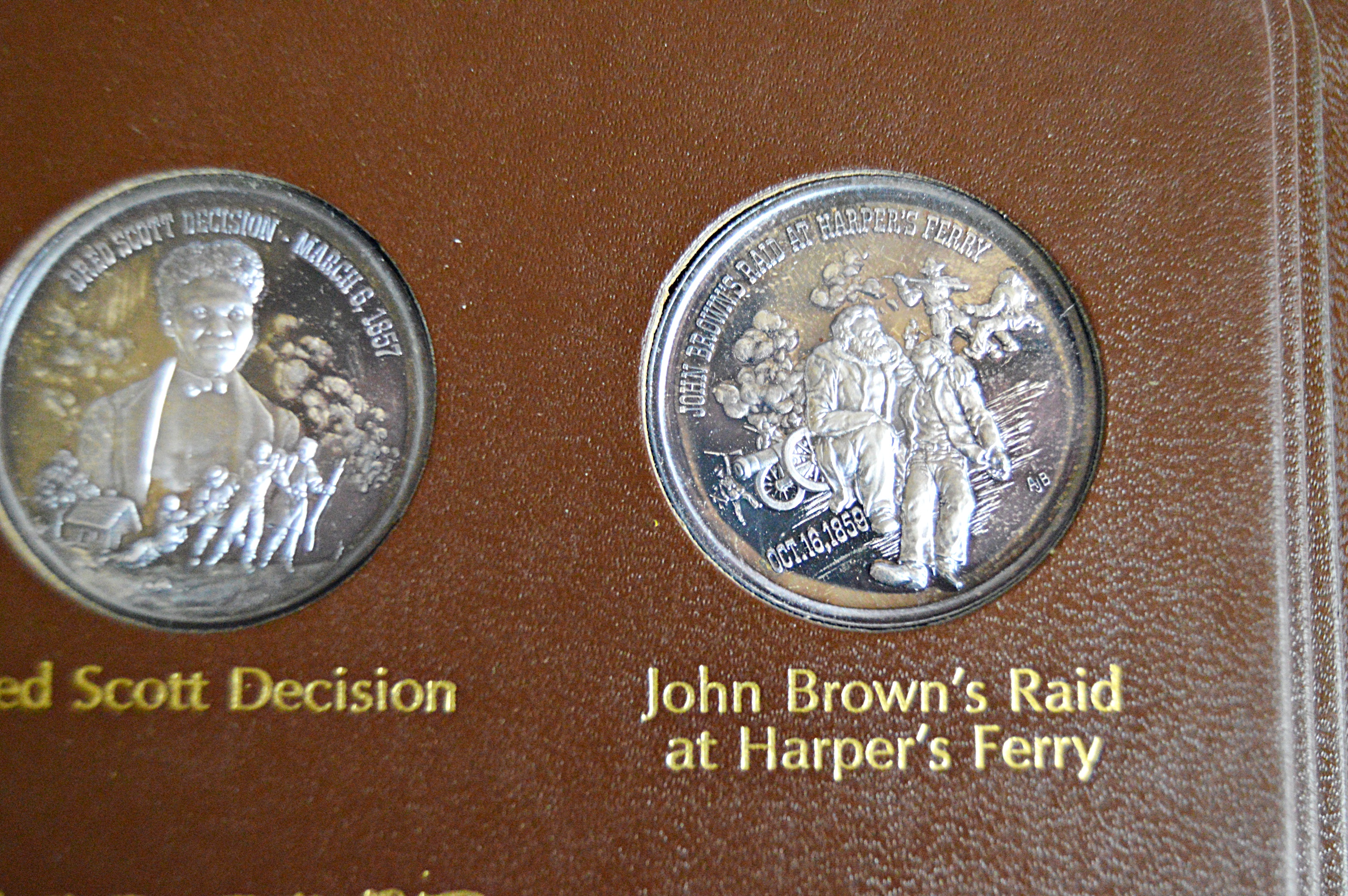 1971 Lincoln Mint "The History of The Civil War" 37 Silver Coins