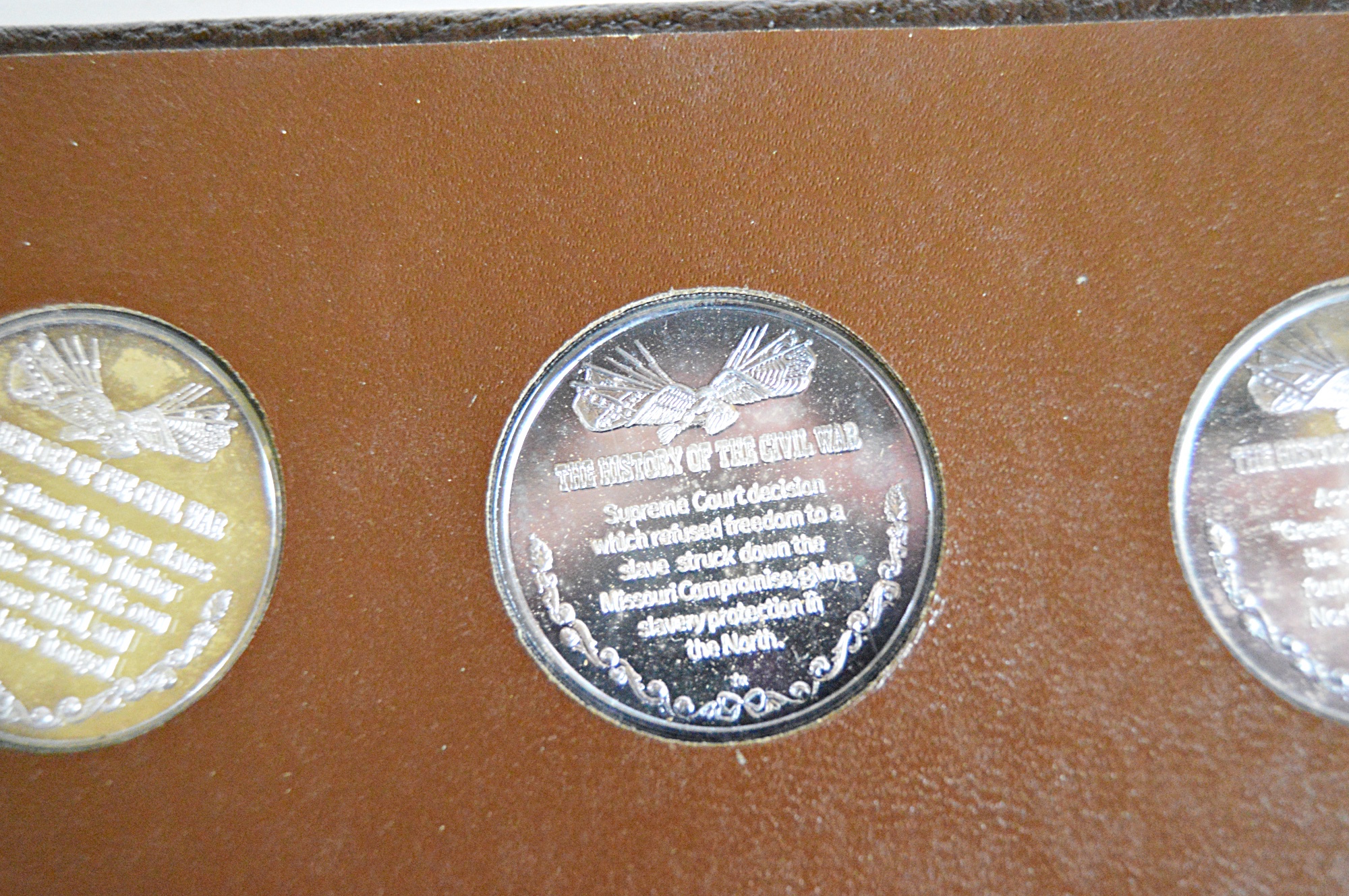 1971 Lincoln Mint "The History of The Civil War" 37 Silver Coins